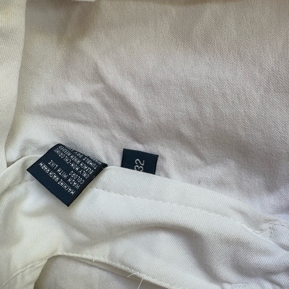 Polo Ralph Lauren Men's Chino Shorts 32” Waist 9” Inseam Off White Solid - Picture 4 of 4